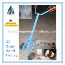 Heavy duty oil drum hand trolley